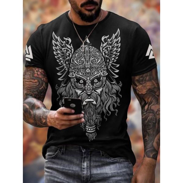 warrior pattern 3d printed t-shirt unique fashion, beautiful, breathable and comfortable daily party travel visual impact gothic style men&#, White;black
warrior pattern 3d printed t-shirt unique fashion, beautiful, breathable and comfortable daily party travel visual impact gothic style men&#, White;black