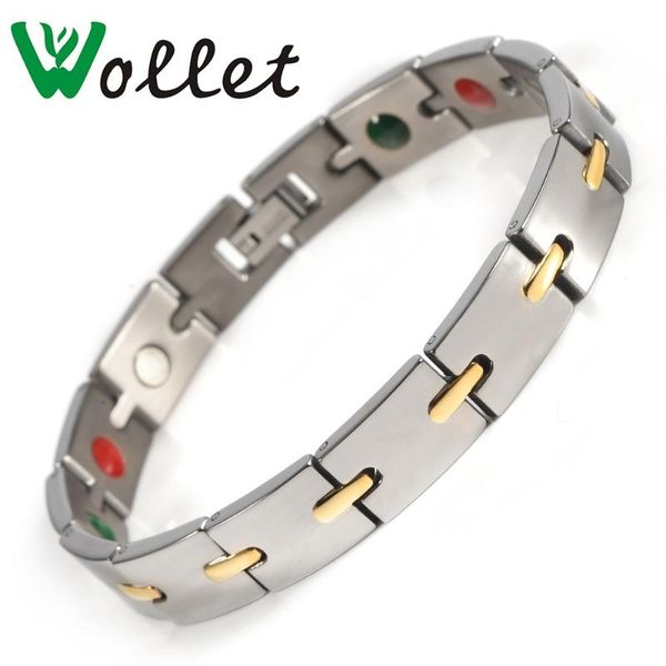 link, chain inox jewelry femme health energy bracelets bangles cz stone magnetic pure titanium bracelet for women, Black
link, chain inox jewelry femme health energy bracelets bangles cz stone magnetic pure titanium bracelet for women, Black