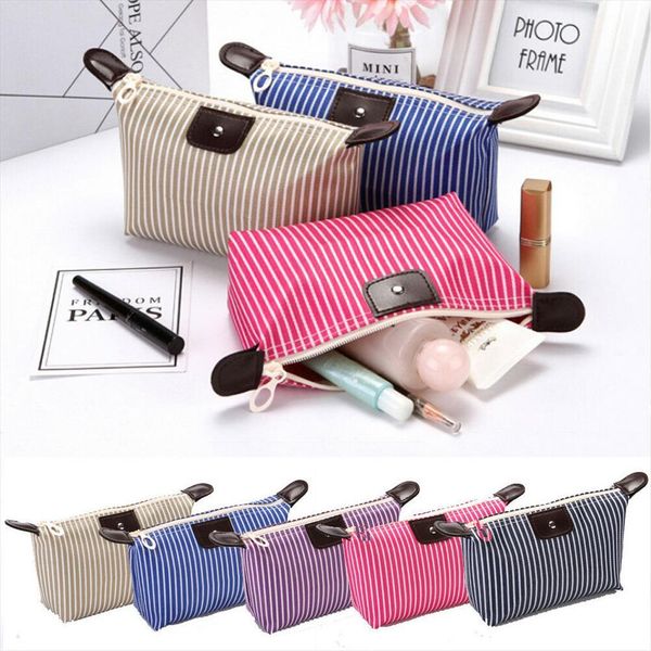 cute makeup wash storage pencil travel pouch cosmetic bag case organizer handbag striped
cute makeup wash storage pencil travel pouch cosmetic bag case organizer handbag striped