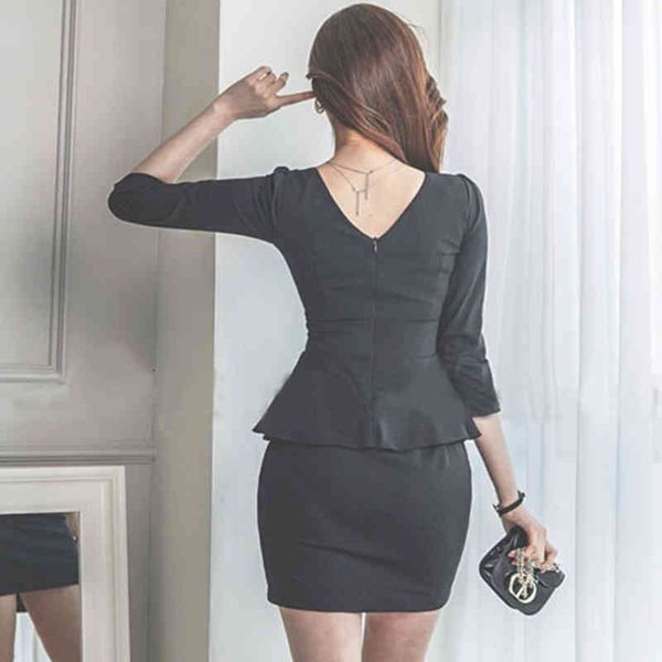 dresses spring autumn elegant patchwork office women v-neck high waist sheath pencil es korean party vestidos, Black;gray
dresses spring autumn elegant patchwork office women v-neck high waist sheath pencil es korean party vestidos, Black;gray