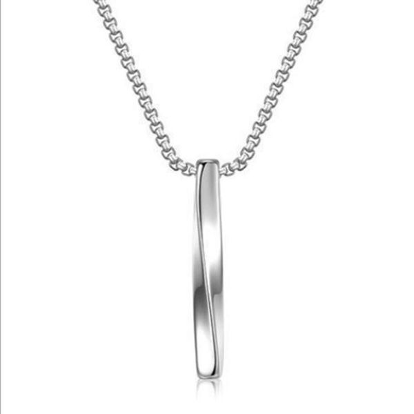 ins simple twisted column male pendant for men stainless steel modern trendy geometric streetwear necklace necklaces, Silver
ins simple twisted column male pendant for men stainless steel modern trendy geometric streetwear necklace necklaces, Silver