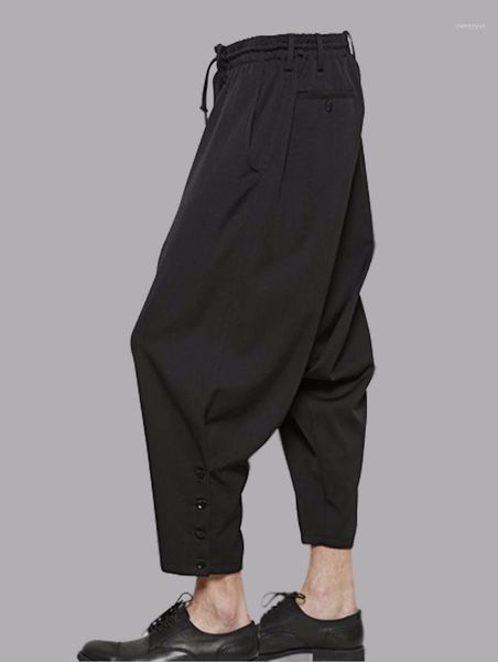 spring and autumn low flying squirrel costumes personality influx of men harem trousers big crotch pants collapse. 27-44 men's, Black
spring and autumn low flying squirrel costumes personality influx of men harem trousers big crotch pants collapse. 27-44 men's, Black