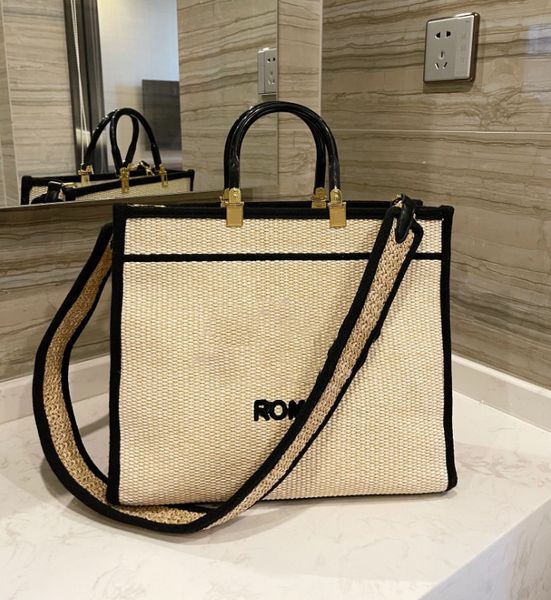 woman brand shopping bag summer new straw tote bags fashion shoulder bag serial number green date code end
woman brand shopping bag summer new straw tote bags fashion shoulder bag serial number green date code end