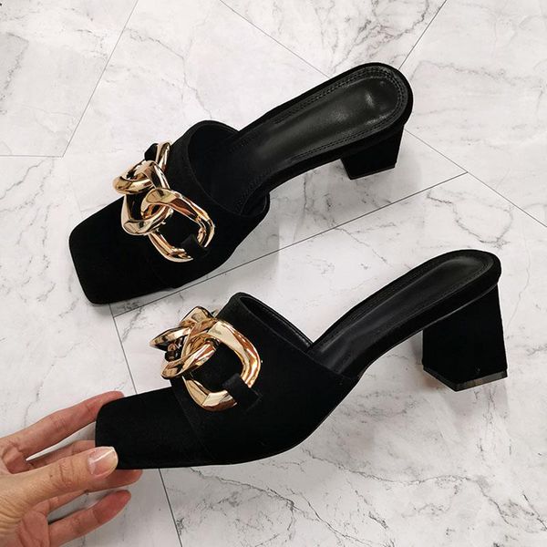 sandals 2021 summer women black flock fashion square high heels woman velvet open toe metal decoration shoes lady
sandals 2021 summer women black flock fashion square high heels woman velvet open toe metal decoration shoes lady