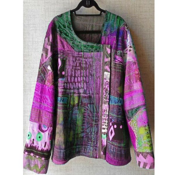 women autumn casual ethnic style blouse ladies long sleeve irregular neck loose shirts plus size women's blouses &, White 
women autumn casual ethnic style blouse ladies long sleeve irregular neck loose shirts plus size women's blouses &, White
