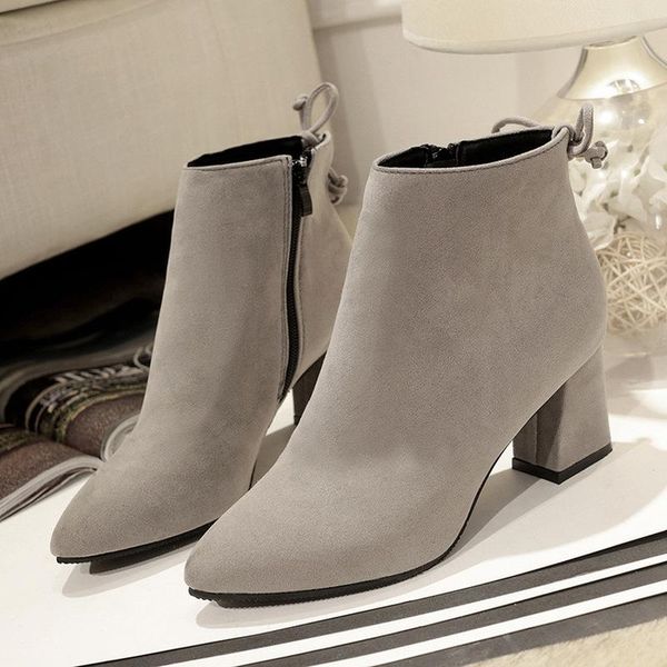 boots spring autumn womens fashion europe woman high heels ankle booties ladies casual plus size quality footwear, Black
boots spring autumn womens fashion europe woman high heels ankle booties ladies casual plus size quality footwear, Black