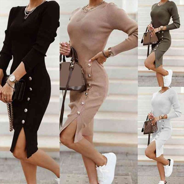 mini skinny winter package hip women dresses ribbed black buttons bodycon elegant knitted autumn robe, Black;gray
mini skinny winter package hip women dresses ribbed black buttons bodycon elegant knitted autumn robe, Black;gray