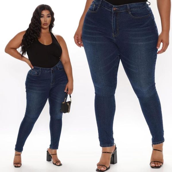 women's jeans arrival plus size for women fashion slim stretch denim pencil pants casual skinny booty lifting drop, Blue
women's jeans arrival plus size for women fashion slim stretch denim pencil pants casual skinny booty lifting drop, Blue