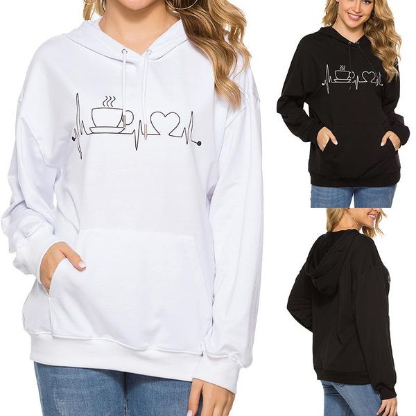 women's hoodies & sweatshirts winter women fashion hoody sweatshirt lady hoodie loose long sleeve female casual pullover printed haraju, Black 
women's hoodies & sweatshirts winter women fashion hoody sweatshirt lady hoodie loose long sleeve female casual pullover printed haraju, Black