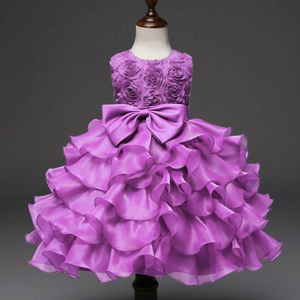 girl's dresses baby girl rose flower layered dress elegant big bow christmas party princess for 3-8yrs children clothes, Red;yellow
girl's dresses baby girl rose flower layered dress elegant big bow christmas party princess for 3-8yrs children clothes, Red;yellow