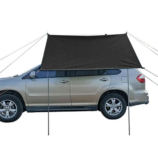 

tents and shelters car tent awning waterproof portable outdoor camping shade sunshade garden beach umbrella travel roofrain canopy