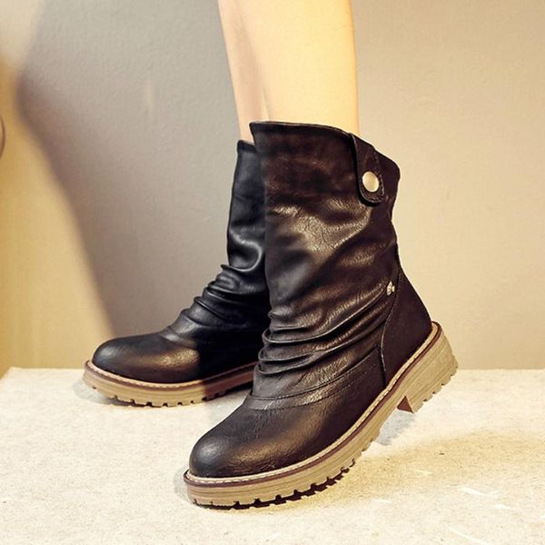 arrivals chic winter boots women slip on wearable skidproof rubber sole for outdoor ankle booties, Black
arrivals chic winter boots women slip on wearable skidproof rubber sole for outdoor ankle booties, Black