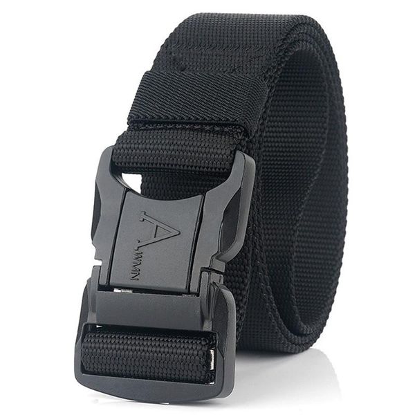 belts male breathable comfortable nylon jeans belt canvas men aluminum alloy black pluggable buckle tactical, Black;brown
belts male breathable comfortable nylon jeans belt canvas men aluminum alloy black pluggable buckle tactical, Black;brown