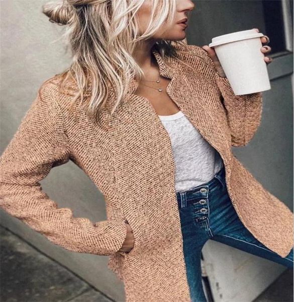 women's suits & blazers fashionable suit business leisure slim fit warm wool jacket spring autumn coats high collar personality trend v, White;black
women's suits & blazers fashionable suit business leisure slim fit warm wool jacket spring autumn coats high collar personality trend v, White;black