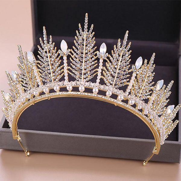 hair clips & barrettes gold color rhinestone crystal handmade big crown tiara bridal diadem head jewelry headpiece women wedding accessoies, Golden;silver
hair clips & barrettes gold color rhinestone crystal handmade big crown tiara bridal diadem head jewelry headpiece women wedding accessoies, Golden;silver