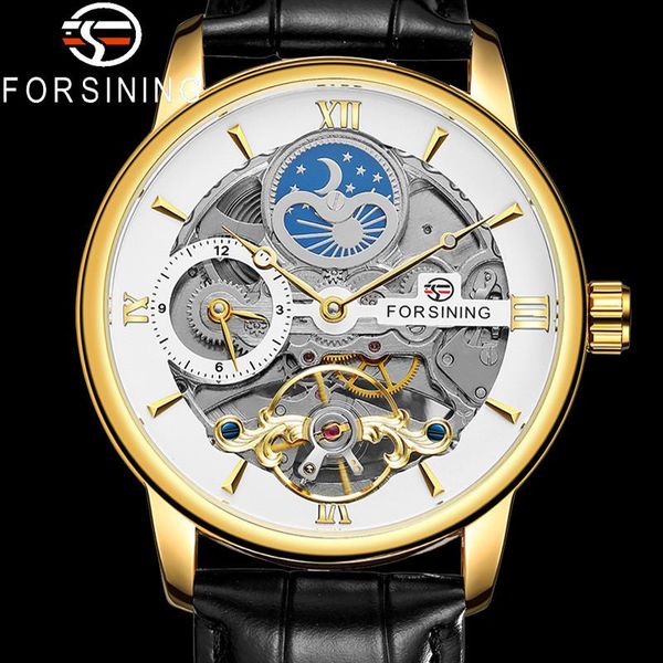 wristwatches forsining tourbillon automatic mechanical men wristwatch military sport clock gold skleton man watch gift 8217, Slivery;brown
wristwatches forsining tourbillon automatic mechanical men wristwatch military sport clock gold skleton man watch gift 8217, Slivery;brown