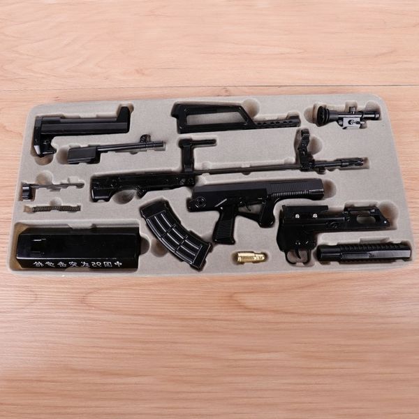23equation 951; 3. the alloy model toy of assault rifle full disassembly simulation gun cannot be fired