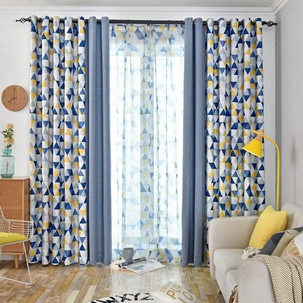 triangle blackout curtains stitching solid polyester fabric geometric window curtain panels for living room bedroom kitchen car & drapes
triangle blackout curtains stitching solid polyester fabric geometric window curtain panels for living room bedroom kitchen car & drapes