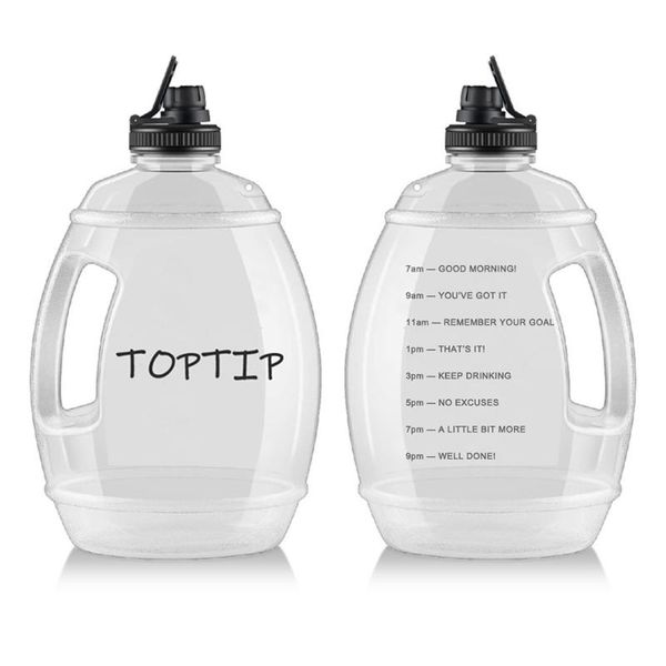 water bottle 3.78 l 1 gallon sports with time marker bpa portable protein shaker sport gym jug reusable drinking kettle
water bottle 3.78 l 1 gallon sports with time marker bpa portable protein shaker sport gym jug reusable drinking kettle