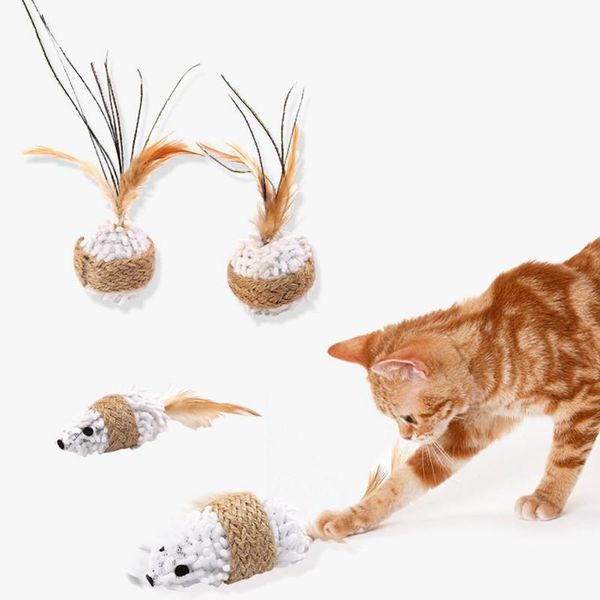 cat toys pet grinding claw feather twine ball teeth catnip interactive funny plush toy kitten *
cat toys pet grinding claw feather twine ball teeth catnip interactive funny plush toy kitten *