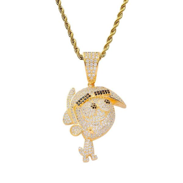 pendant necklaces iced out chain 18k gold plated bling cz simulated diamond cartoon villain men's hip hop necklace for men charm jewelr, Silver
pendant necklaces iced out chain 18k gold plated bling cz simulated diamond cartoon villain men's hip hop necklace for men charm jewelr, Silver