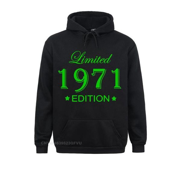 men's hoodies & sweatshirts man made in 1971 hoodie harajuku limited edition pullover long sleeve funny birthday for men, Black
men's hoodies & sweatshirts man made in 1971 hoodie harajuku limited edition pullover long sleeve funny birthday for men, Black