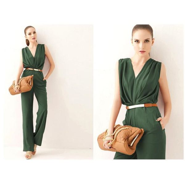 ol style jumpsuits new fashion 2014 short women v-neck sleeveless belt palazzo pants jumpsuits high waist overalls for women, Black;white
ol style jumpsuits new fashion 2014 short women v-neck sleeveless belt palazzo pants jumpsuits high waist overalls for women, Black;white