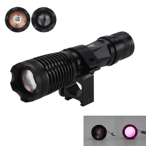 night vision adjustable focus infrared hunting torch set+gun mount to be used with device flashlights torches
night vision adjustable focus infrared hunting torch set+gun mount to be used with device flashlights torches