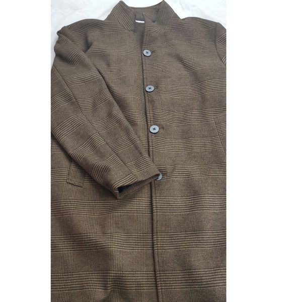 2021 men's autumn and winter windbreaker kou yi imitation wool long style fashion, Tan;black
2021 men's autumn and winter windbreaker kou yi imitation wool long style fashion, Tan;black