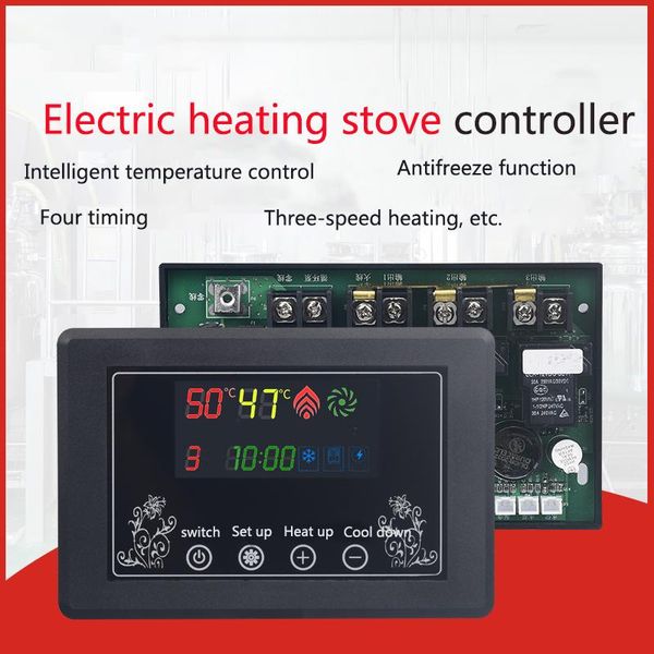 smart home control 1pc thermostat for electric heating stove wall-hung boiler heater wifi temperature humidity controller 220v
smart home control 1pc thermostat for electric heating stove wall-hung boiler heater wifi temperature humidity controller 220v