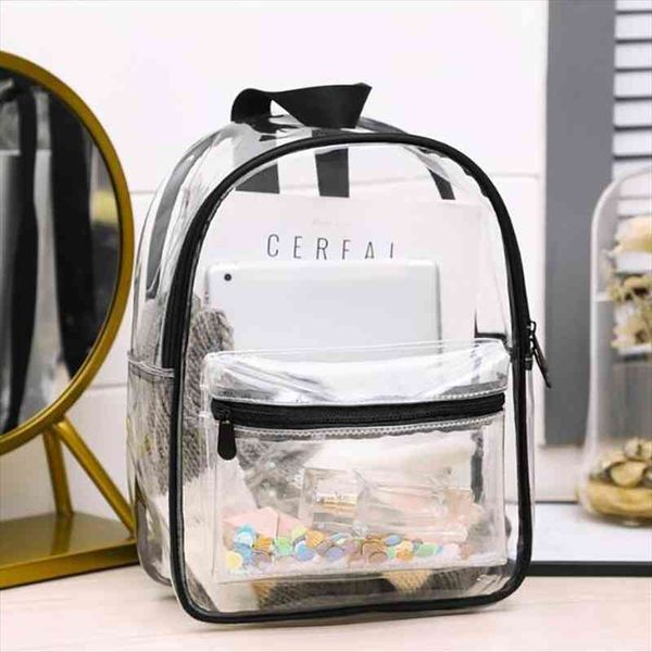 women backpack transparent waterproof pvc bag female fashion college students sequin femme backpacks
women backpack transparent waterproof pvc bag female fashion college students sequin femme backpacks