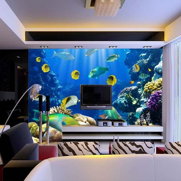 wallpapers 3d three-dimensional non-woven wallpaper living room bedroom children's murals underwater world custom sizes
wallpapers 3d three-dimensional non-woven wallpaper living room bedroom children's murals underwater world custom sizes