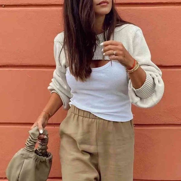women's sweaters trendy sweater pullovers knits round neck fake two pieces sets knitted 71jt, White;black
women's sweaters trendy sweater pullovers knits round neck fake two pieces sets knitted 71jt, White;black