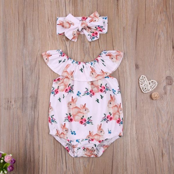 jumpsuits born baby girl's two piece set infant's easter printing ruffled collar romper hair band headwear light pink outfits, Blue
jumpsuits born baby girl's two piece set infant's easter printing ruffled collar romper hair band headwear light pink outfits, Blue