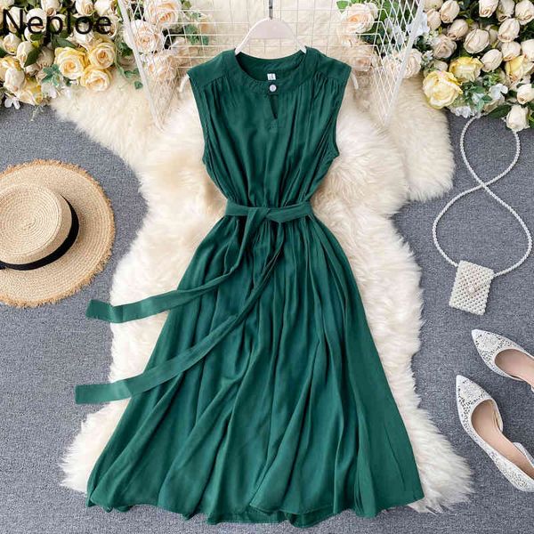 neploe elegant dress summer robe chic hollow out temperament sleeveless dresses office lady slim vintage vestidos mujer 210422, Black;gray
neploe elegant dress summer robe chic hollow out temperament sleeveless dresses office lady slim vintage vestidos mujer 210422, Black;gray