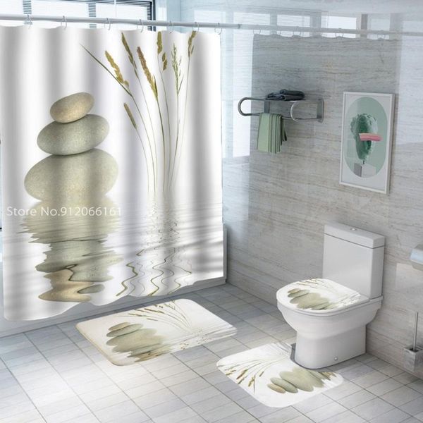 shower curtains zen flower stone bathroom decoration waterproof buddhist printing curtain set anti-slip mat toilet cover 4-piece
shower curtains zen flower stone bathroom decoration waterproof buddhist printing curtain set anti-slip mat toilet cover 4-piece