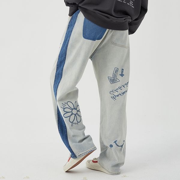 jeans men side stripe cute letter print denim pants men youth college style trousers streetwear couple, Black
jeans men side stripe cute letter print denim pants men youth college style trousers streetwear couple, Black