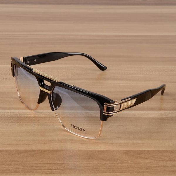 designer big frame glasses ms. men's retro personality sunglasses fashion trend literary glasses. frames, Black
designer big frame glasses ms. men's retro personality sunglasses fashion trend literary glasses. frames, Black
