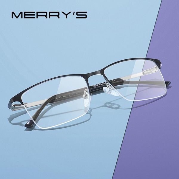 fashion sunglasses frames merrys design alloy glasses frame men square myopia hyperopia prescription eyeglasses half rim optical male eyewea, Black
fashion sunglasses frames merrys design alloy glasses frame men square myopia hyperopia prescription eyeglasses half rim optical male eyewea, Black