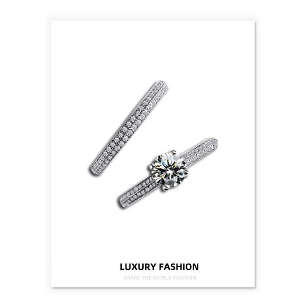 micro inlaid imitation mosang diamond heart eight arrow zircon ring, fashionable engagement ring, Silver
micro inlaid imitation mosang diamond heart eight arrow zircon ring, fashionable engagement ring, Silver
