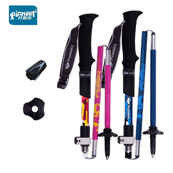 trekking poles walking stick carbon fibers light aluminum 5 section external lock outdoor mountain-climbing hiking 135cm
trekking poles walking stick carbon fibers light aluminum 5 section external lock outdoor mountain-climbing hiking 135cm