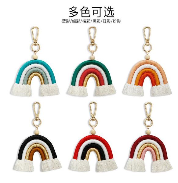 christmas pendant bohemian yamu rainbow keychain national wind hand-woven bag hanging factory customization jllscz, Bronze;silver
christmas pendant bohemian yamu rainbow keychain national wind hand-woven bag hanging factory customization jllscz, Bronze;silver
