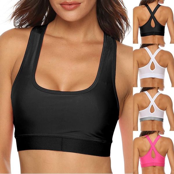 gym clothing push up sports bra gathered underwear women -proof running fashion fitness cross-belt style yoga wear, White;black
gym clothing push up sports bra gathered underwear women -proof running fashion fitness cross-belt style yoga wear, White;black