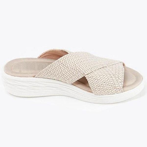 slippers women shoes casual platform sandals slides solid comfort flats plus size cross summer 2021 beach ladies, Black
slippers women shoes casual platform sandals slides solid comfort flats plus size cross summer 2021 beach ladies, Black
