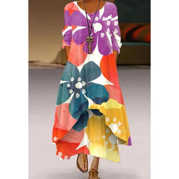 casual dresses 2021 summer women's dress long 3d printing print dressspring big yards party, Black;gray
casual dresses 2021 summer women's dress long 3d printing print dressspring big yards party, Black;gray