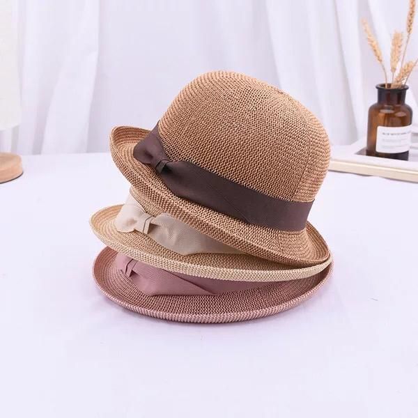 wide brim hats straw fashion ribbon decoration summer cap lady sun hat round breatheable bucket beach panama caps, Blue;gray
wide brim hats straw fashion ribbon decoration summer cap lady sun hat round breatheable bucket beach panama caps, Blue;gray