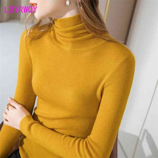 autumn long sleeve jersey with winter bottom office lady turtleneck pullovers regular 210603, White;black
autumn long sleeve jersey with winter bottom office lady turtleneck pullovers regular 210603, White;black