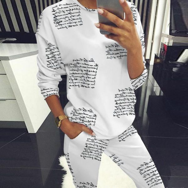 two piece dress sweet tracksuit women letter print pieces set hoodies long pants suit autumn winter female suits sets lips printed g1485, White
two piece dress sweet tracksuit women letter print pieces set hoodies long pants suit autumn winter female suits sets lips printed g1485, White