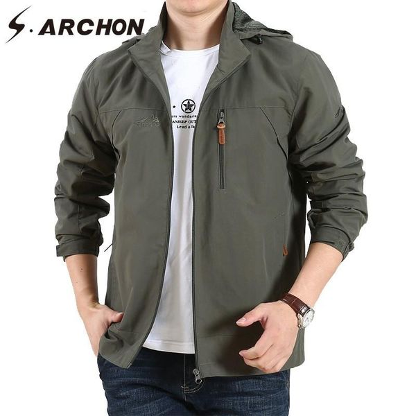 men's jackets s.archon spring tactical men solid military army jacket coat turn-down collar casual hoodie outwear plus size, Black;brown
men's jackets s.archon spring tactical men solid military army jacket coat turn-down collar casual hoodie outwear plus size, Black;brown