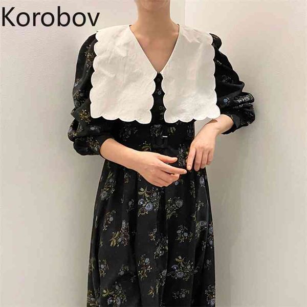 korobov korean chic vintage wave long women dress elegant puff sleeve sashes high waist slim dresses summer chiffon vestidos 210430, Black;gray
korobov korean chic vintage wave long women dress elegant puff sleeve sashes high waist slim dresses summer chiffon vestidos 210430, Black;gray